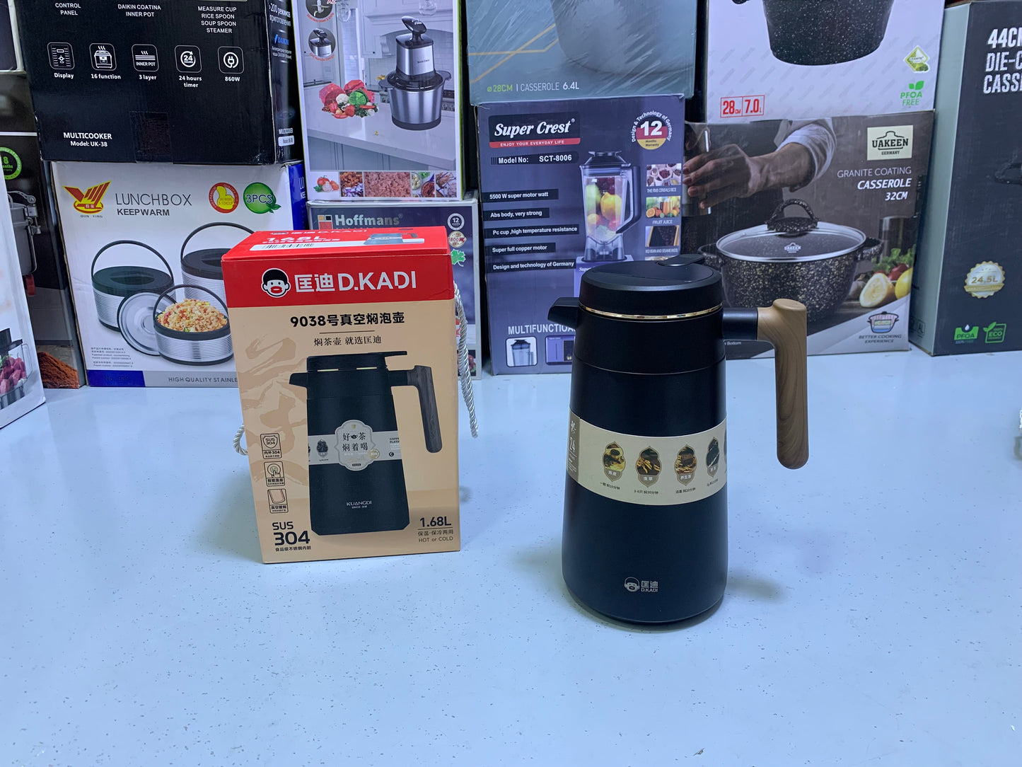 D Kadi Tea Thermos , SUS 304 Stainless Steel Tea pots