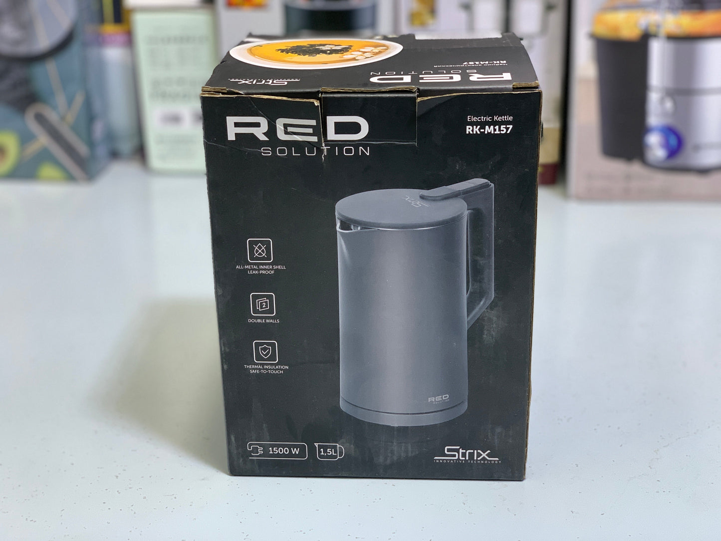 RED Solutions Russian Electric Tea Kettle 1.5L and 1500w