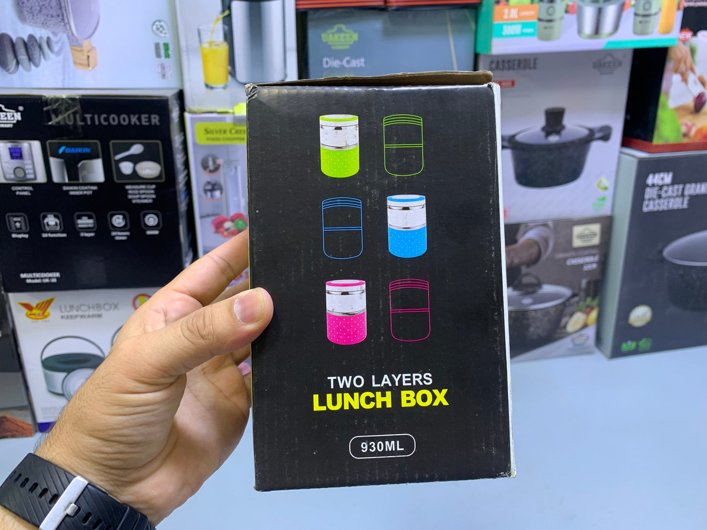 Two Layers Lunch Box Multilayer Insulation