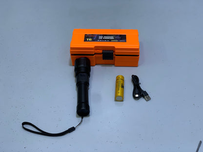 Coba USB Charging LED Flashlight, Handheld Torch Model- TG