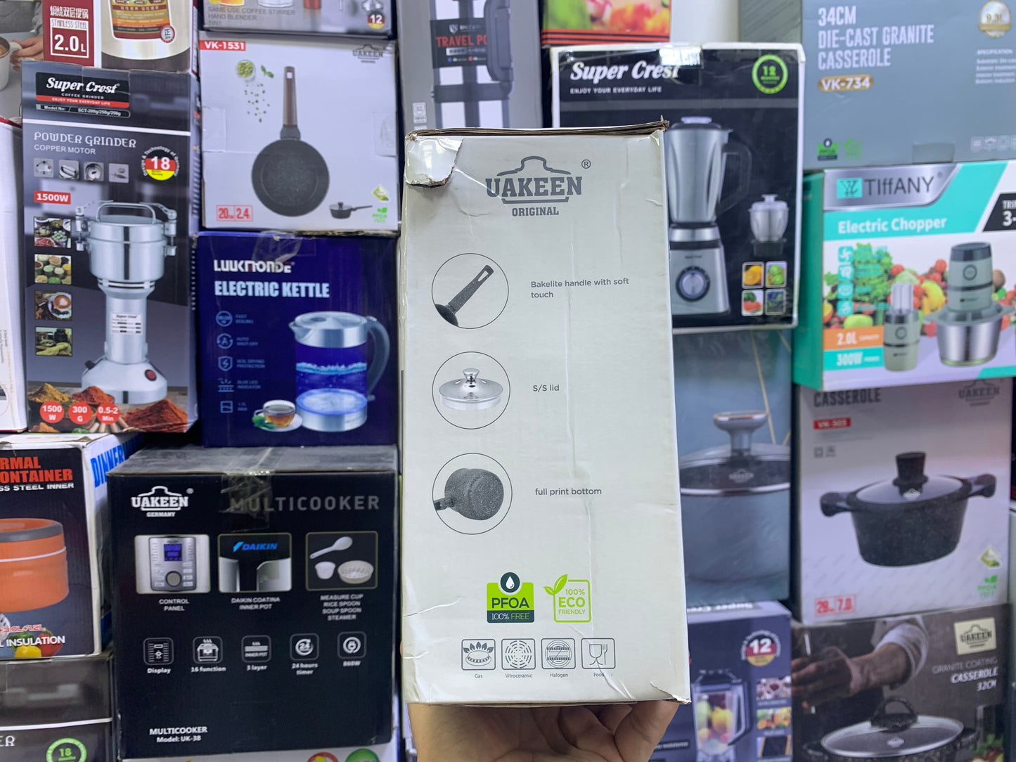 UAKEEN 3 Pieces Sauce Pans set vk-23