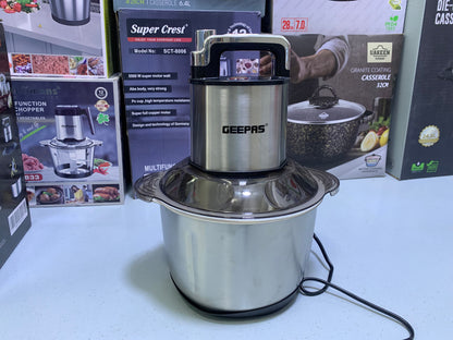 Geepas Multi Chopper 800w and 5L Stainless Steel Double Blades