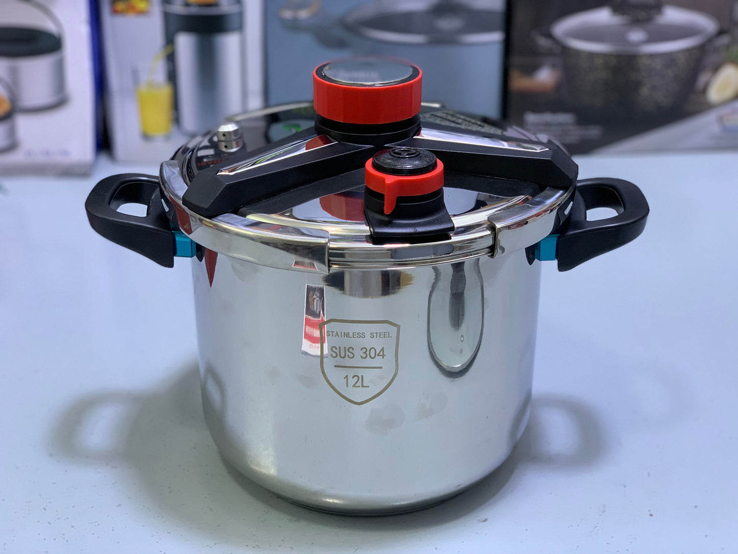 2 in 1 Pressure Cooker 12L
