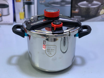 2 in 1 Pressure Cooker 12L