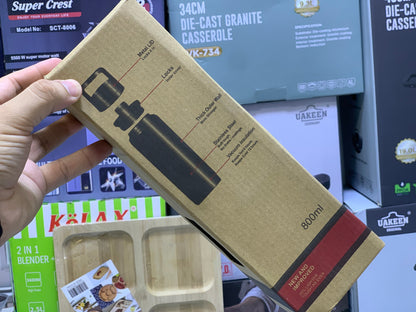 Vacuum Flask Bottle hot and Cool 800ml | Hot and Cool water Bottle