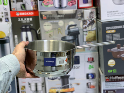 Karkmos 18/10 Cri-Ni Stainless Steel Saucepans