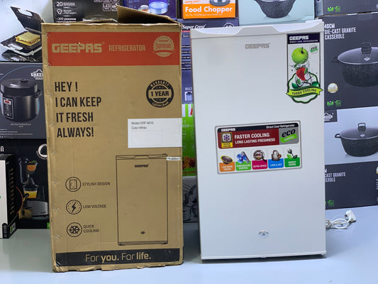 GEEPAS Mini Refrigerator 40L – Space-Saving & Efficient for Office and Room