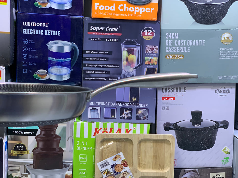 Laser Coating Shallow FryPan without Lid 26cm and 28cm
