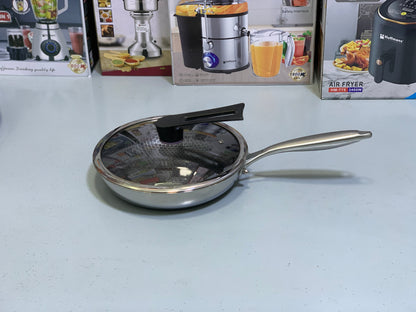 Laser Coated Shallow fry Pans| Top quality