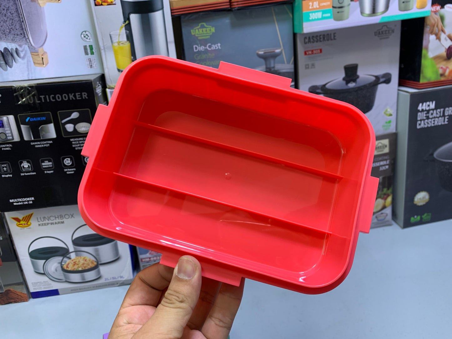 Lunch Box Individual Silicone Ring Stainless Steel SUS 304 Steel liner