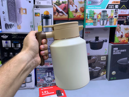 D-Kadi  Tea and Coffee Thermos SUS 304  Stainless Steel Model 9096 1900ml