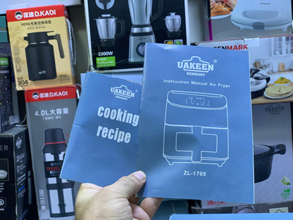 Uakeen Digital Air Fryer|8L|ZL-1705