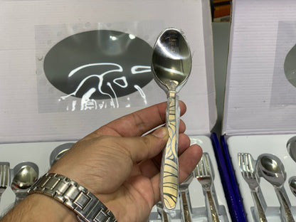 Arshia Stainless Steel Cutlery Set – 53 Piece