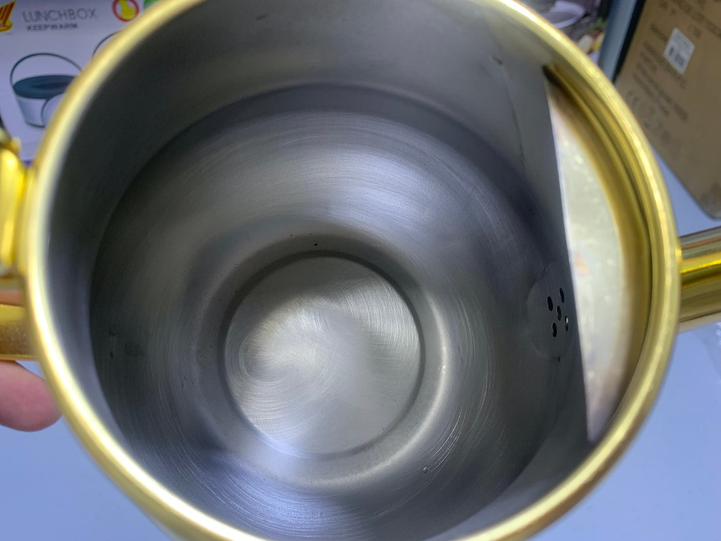 Golden 3 Pieces Tea Kettles