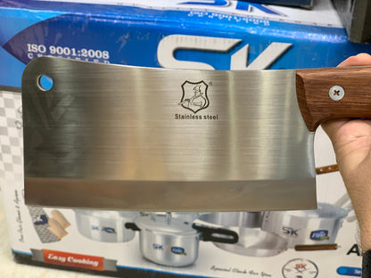 High Quality Stainless Steel Butcher Knife Eid Special | Heavy Duty Chief Cleaver