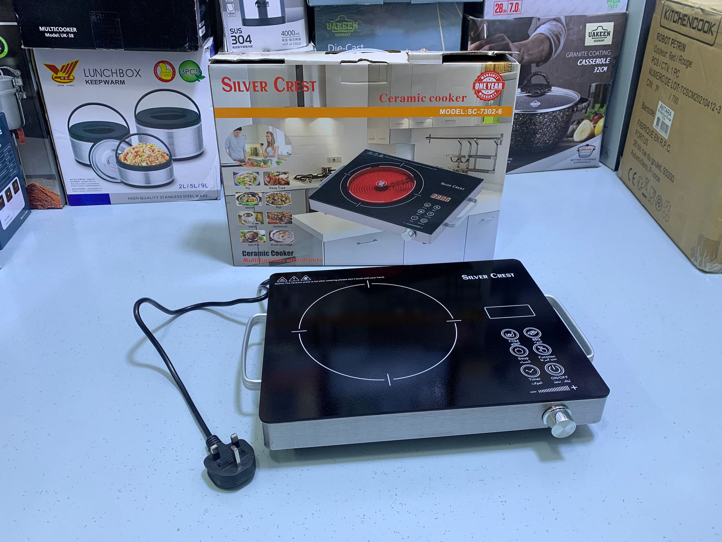 Silver Crest Ceramic Hotplate Model SC-7302-6