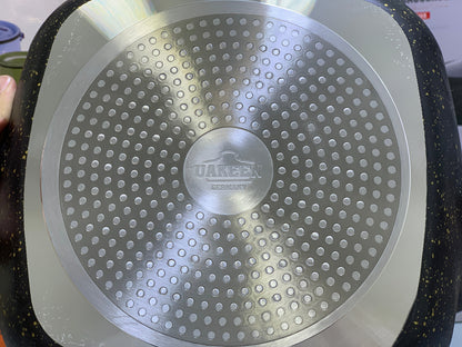 Uakeen 13-Piece Premium Non-Stick Cookware Set – Elegant German Design for Modern Kitchens