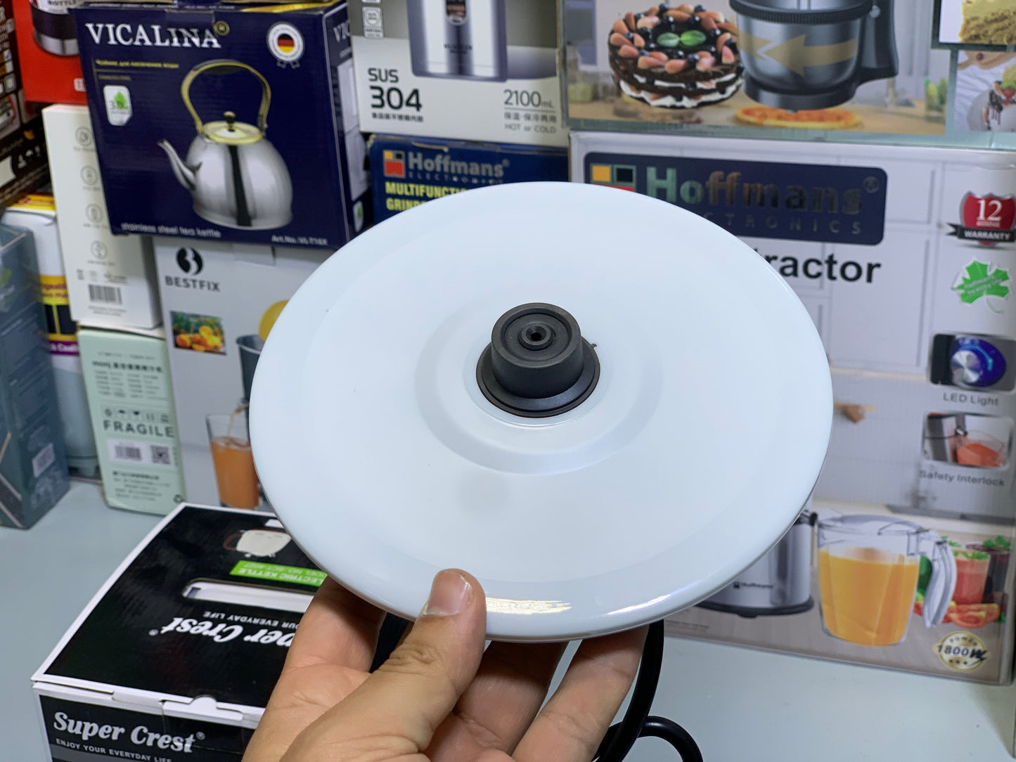 Super Crest Electric Kettle Model SCT: 4027