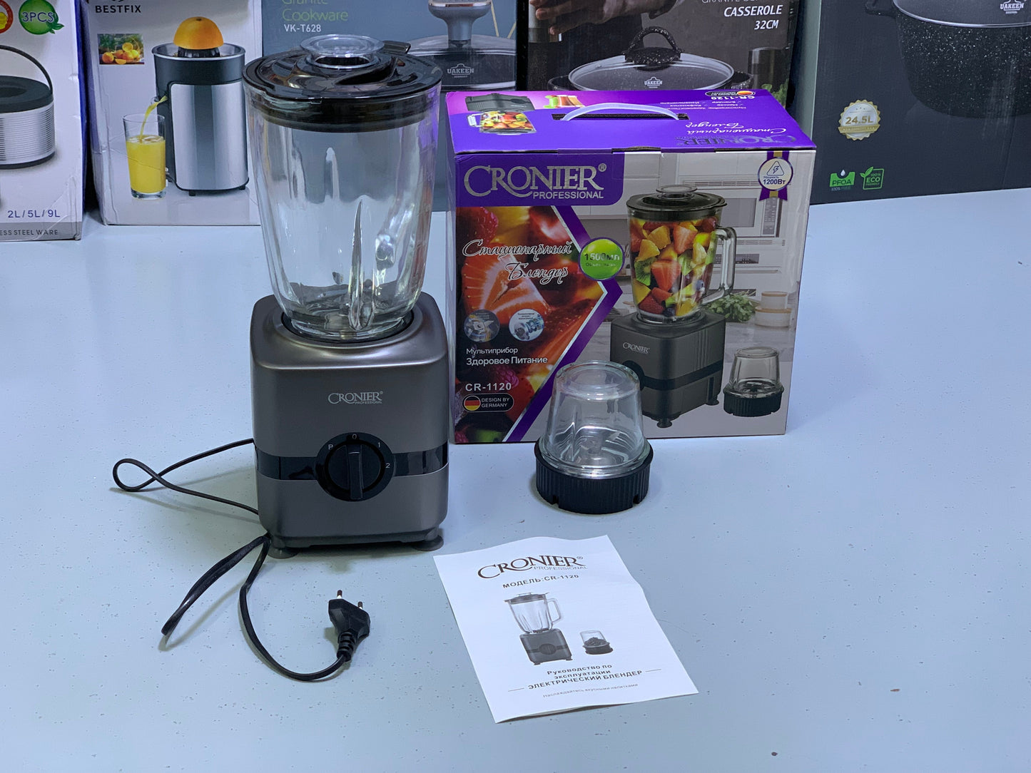 Cronier Multifunctional 2 in 1 Blender , Juicer and Grinder
