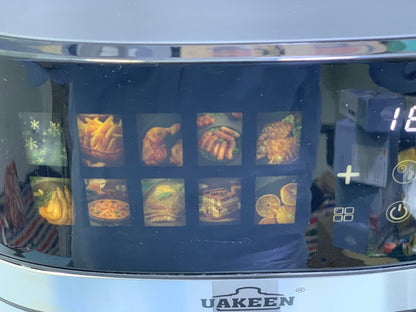 Uakeen Germany Digital Air Fryer| 10L and 1800W| ZL-1706