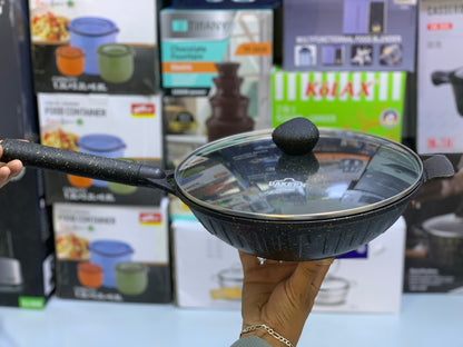 Uakeen 13-Piece Premium Non-Stick Cookware Set – Elegant German Design for Modern Kitchens