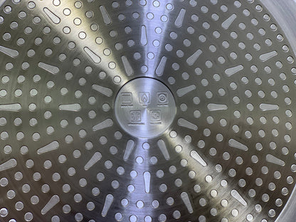 Non Stick Creepy Pans  - Pizza Pan and Tawa 32cm Granite Coating Color Dark Brown