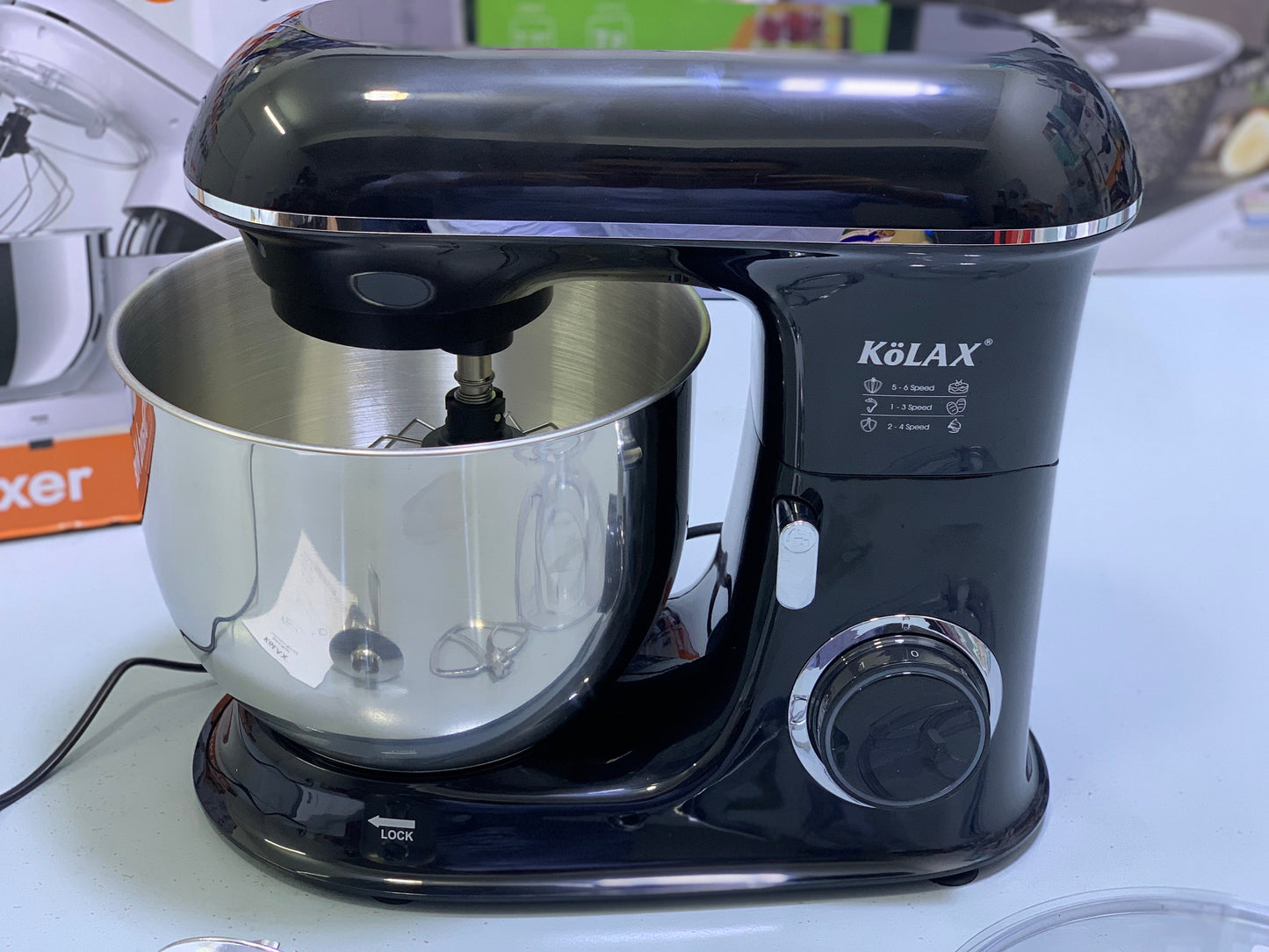 KOLAX’s LED Stand Mixer| 2000W| 7.8L bowl capacity