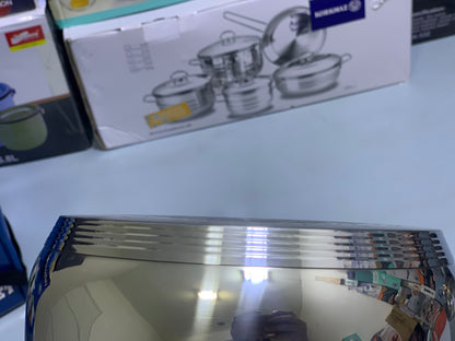 Hoffavorer 8 Pieces Cookware set Stainless Steel