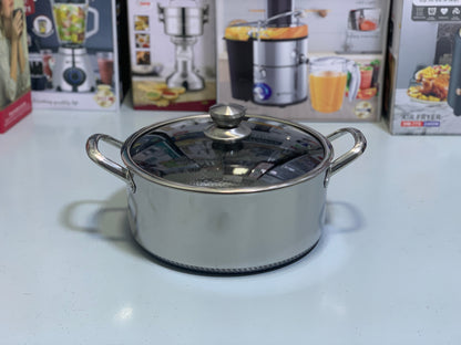 Laser Coated deep casseroles Set Non Stick BIG Sizes 30cm For 3KG, 32cm For 4K and 34cm For 5KG