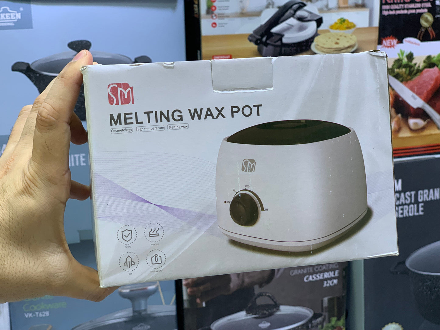 Electric Wax Heater 100w and 400ml