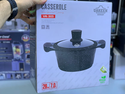 Uakeen Germany 🇩🇪 28 cm casserole 7L