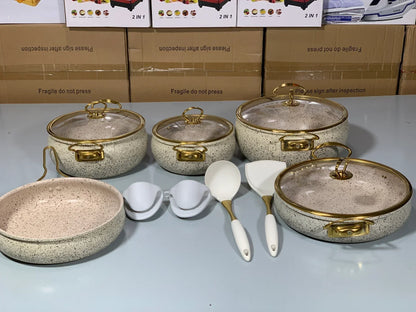 IMPORTED 13pcs Premium Cookware Set – Versatile and Stylish for Every Kitchen