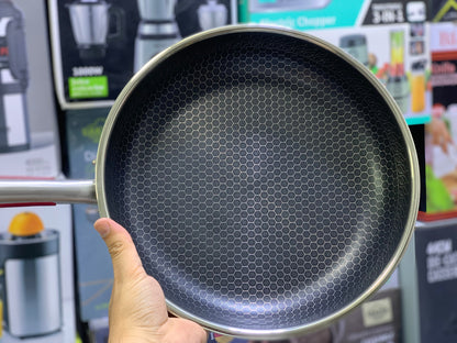 Shallow Skillet Laser Coating Non Stick