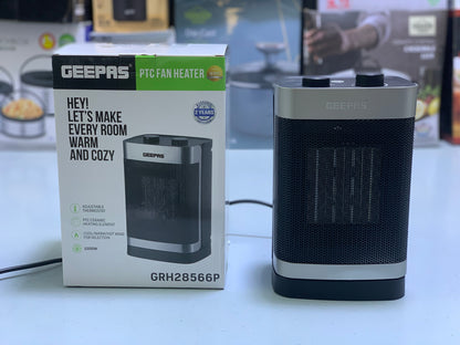 Geepas PTC Fan Heater| 2 Years warranty| Model: GRH28566P