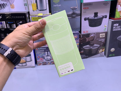 Straw Coffee Cup Stainless Steel SUS 304 400ml