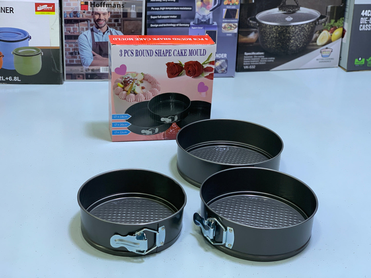 Cake Mould 3 Pieces Set