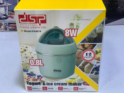 2 in 1| Yogurt and Ice-Cream Maker| Model: KA4014