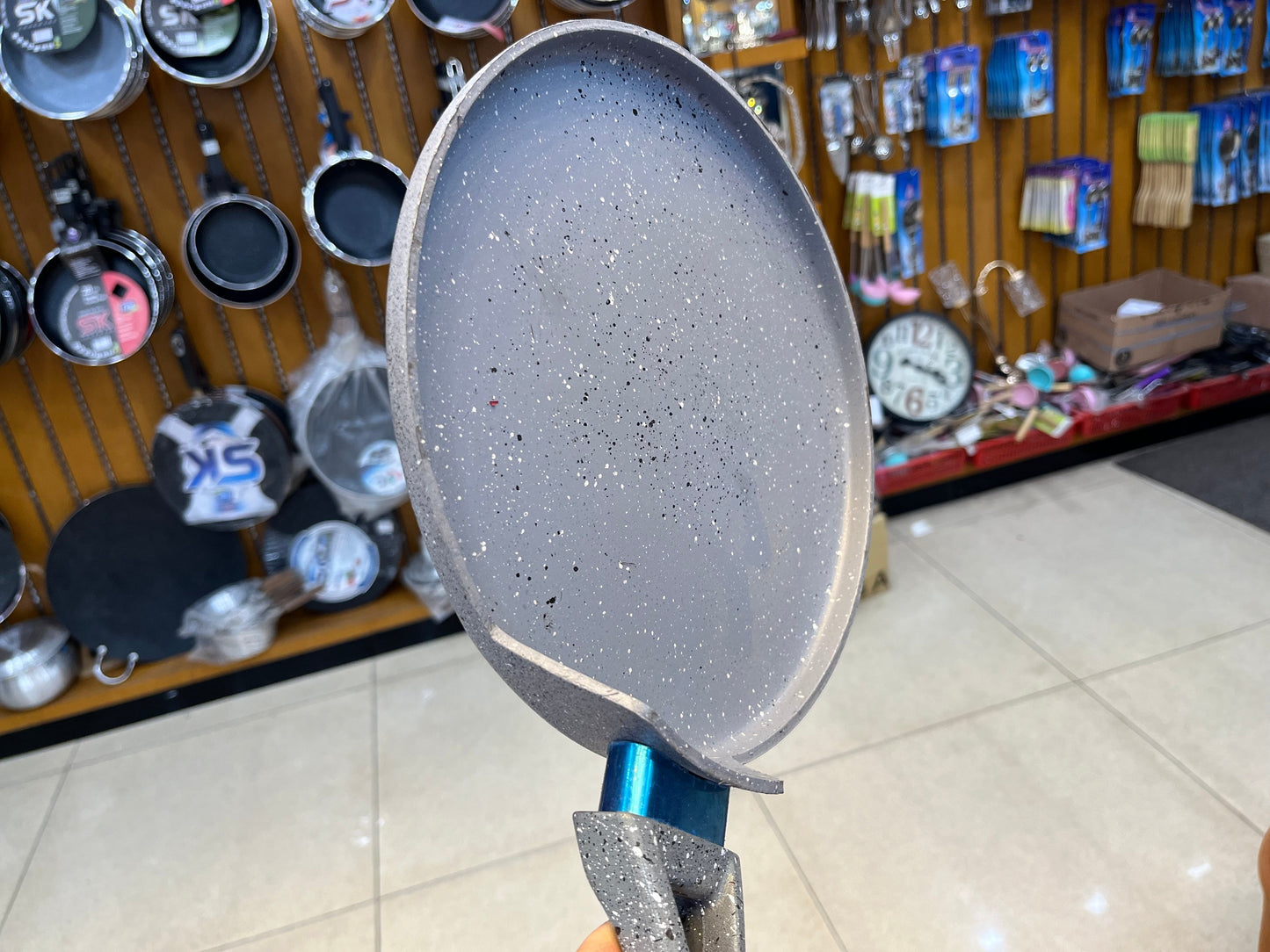 26Cm Marble Coated Non Stick Signature Hot Plate/Chapati Pan