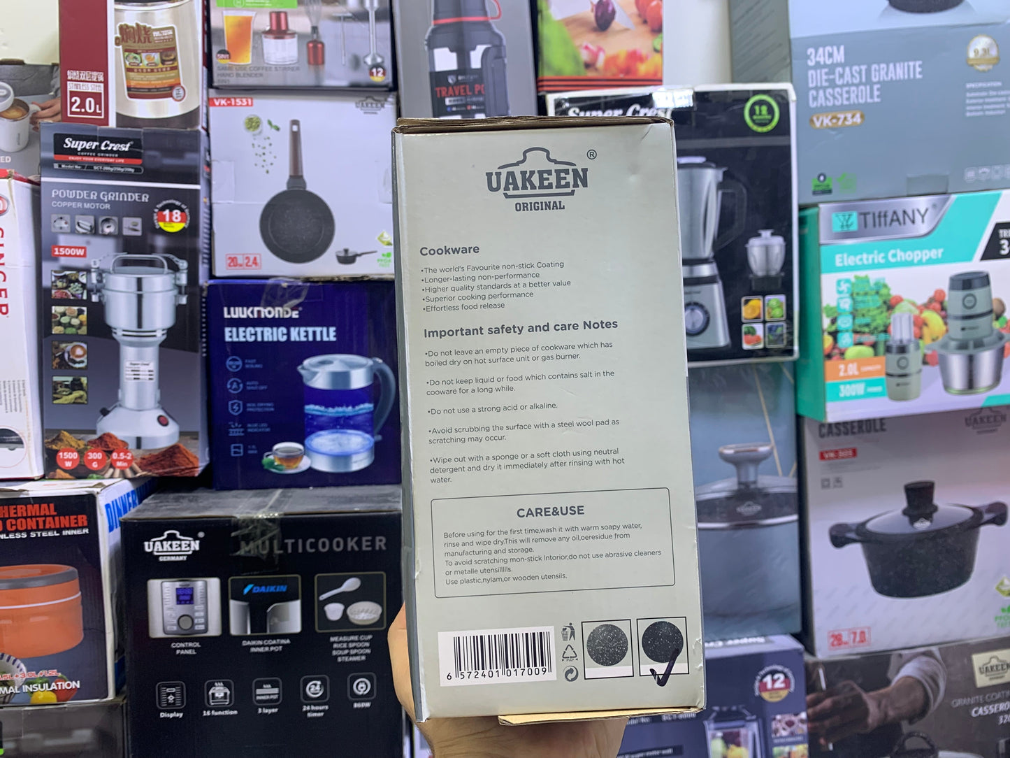 UAKEEN 3 Pieces Sauce Pans set vk-23