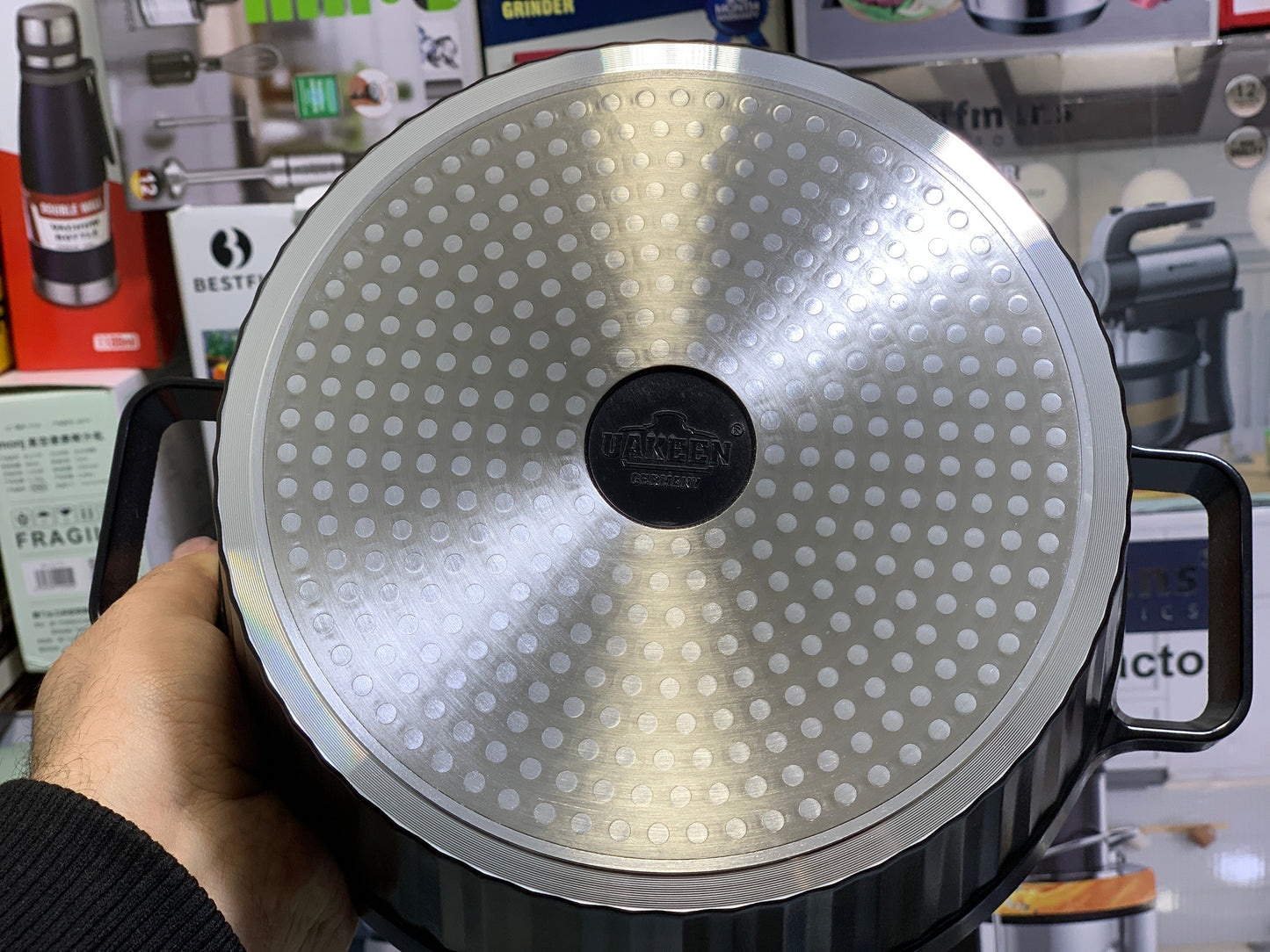 UAKEEN Germany 10 Pieces Cookware set