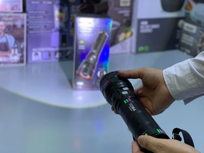 Coba Aluminum Allay Flashlight, Handheld Torch Model: CB-W518