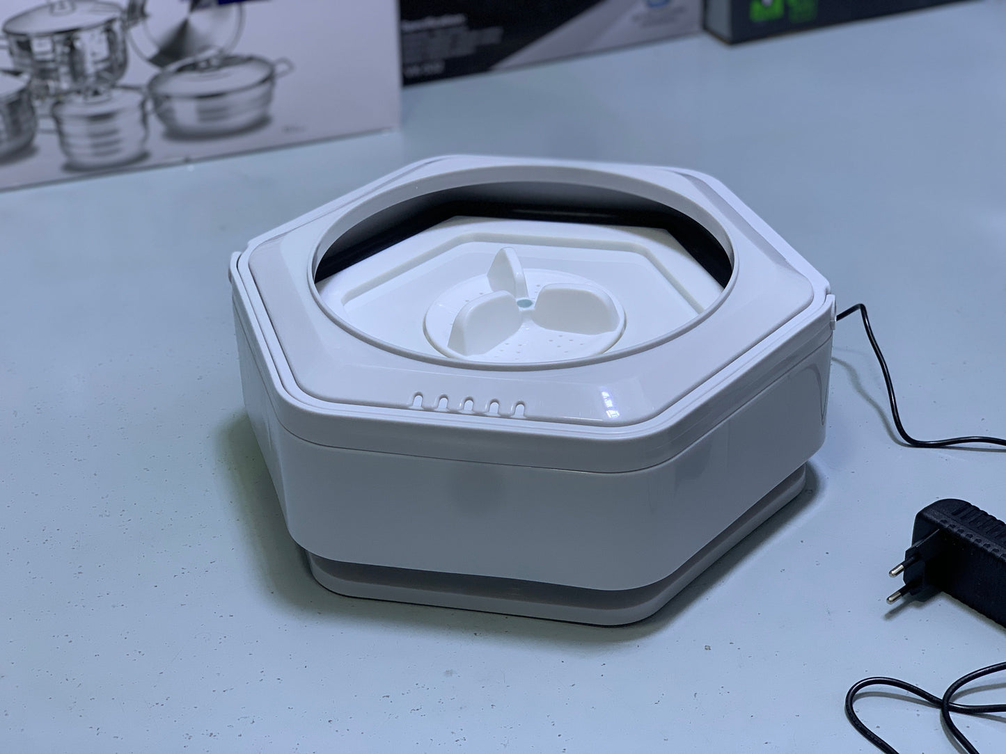 Folding portable washing machine