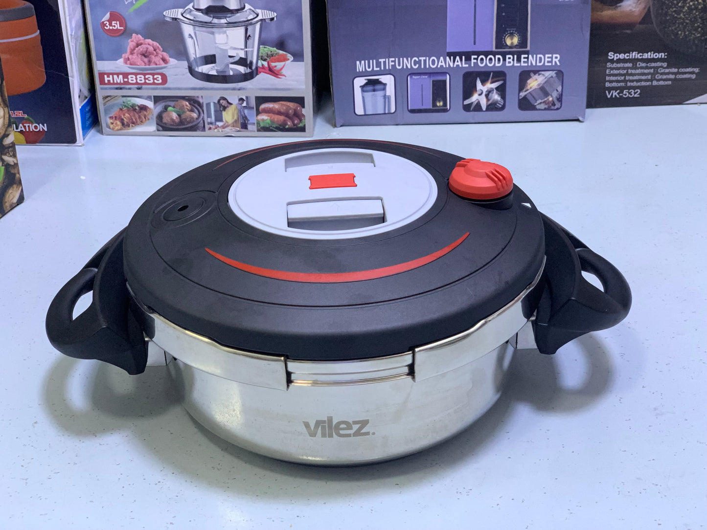 Vilez’s 3 in 1 Pressure cooker| 6L and 4L