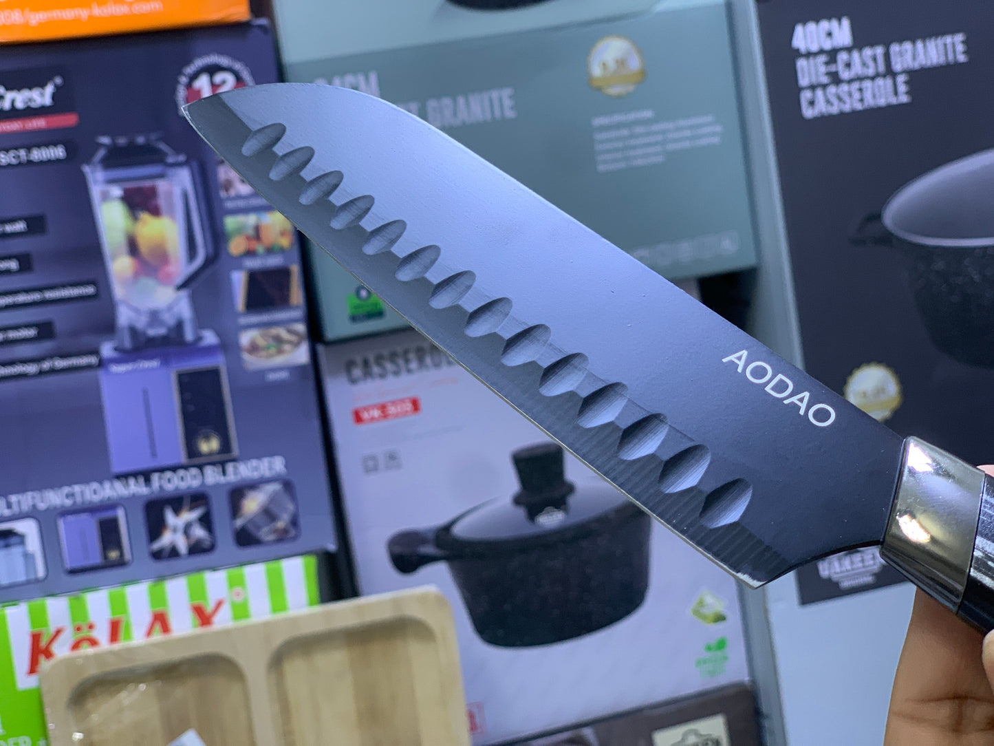 High Quality Daodao 6 Pieces Knife Set with Stand