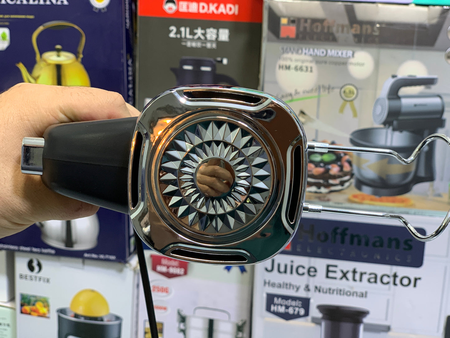 Super Crest Dough and Beater | Hand Mixers 750w Model: SCT 5008