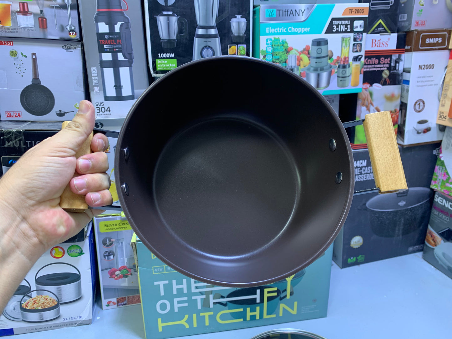 Ceramic cookware set 2 pieces Frying pans 30cm and casserole 26cm