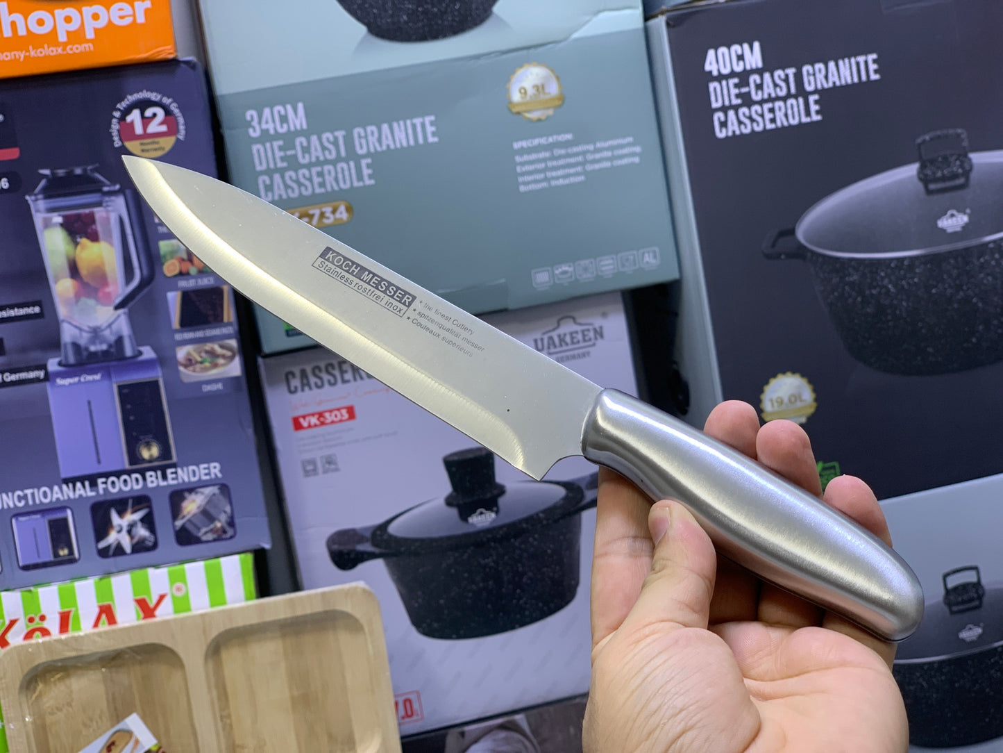 Messerset 7 Pieces Knife set Stainless Steel | EID Special