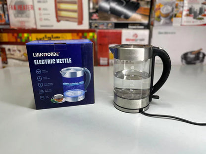 UK Import Glass Electric Kettle – 1.7L