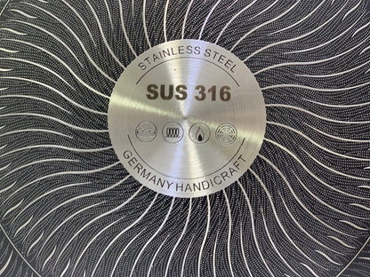 Shallow Skillet Laser Coating Non Stick