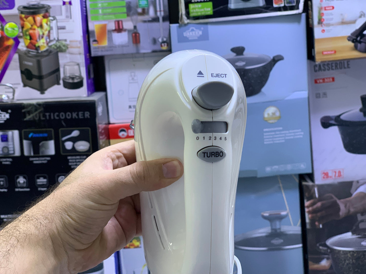 Sharp Hand Mixer| Mode: EM-H53-WH